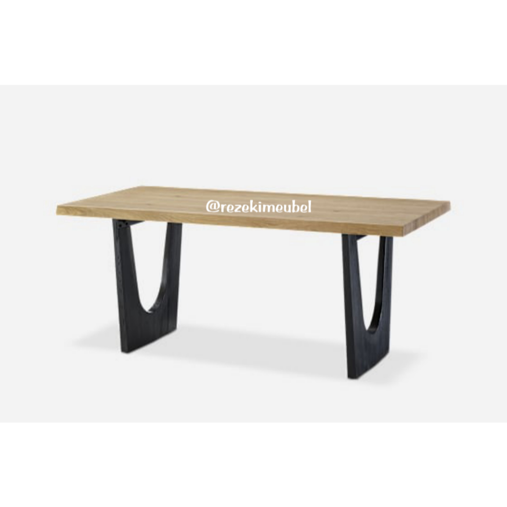 meja coffee finishing walnut minimalis kayu jati