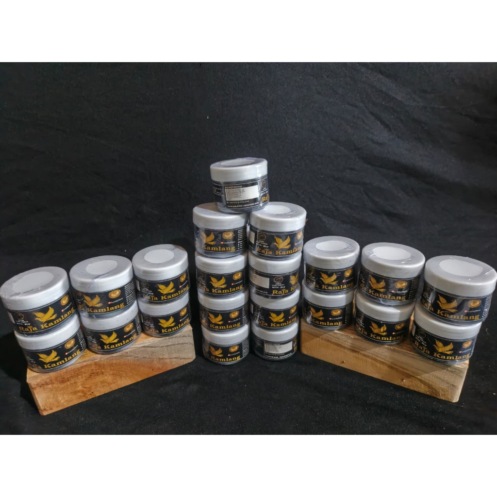 RAJA KAMLANG BASAH KAMLANG ROOSTER VITAMIN AYAM 85 GRM JAMU AYAM 100% JADI DALAM 5 HARI ASLI HERBAL