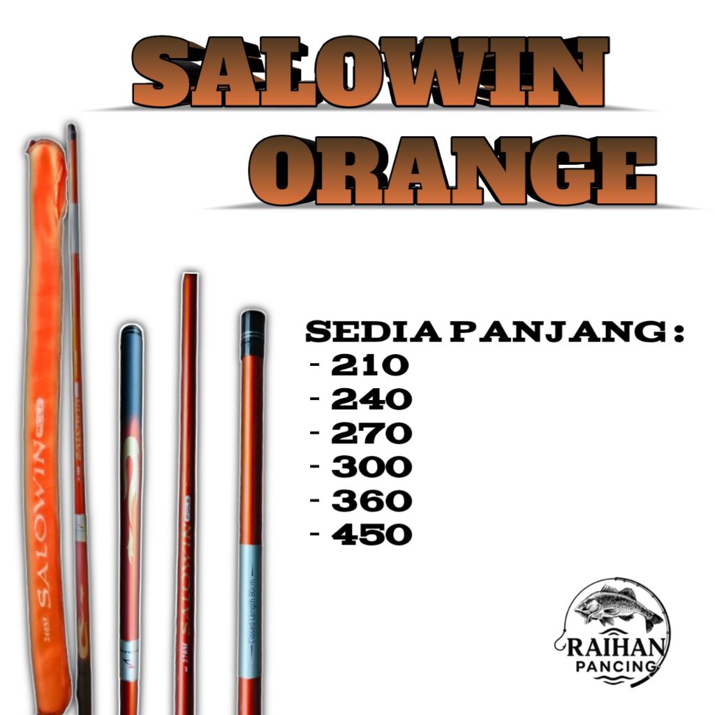 JORAN TEGEK SALOWIN ORANGE KARBON - 210/240/270/300/360/450