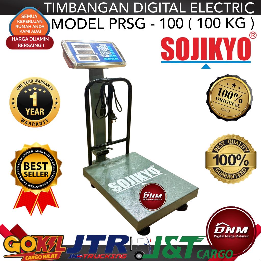 (KARGO) Timbangan Digital Elektrik Model PRSG 100 KG SOJIKYO