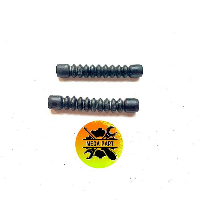 1PCS Karet Cacing Kabel Rem / Karet Spiral pelindung Kabel Rem / Karet Kabel Rem Belakang / Karet Pe