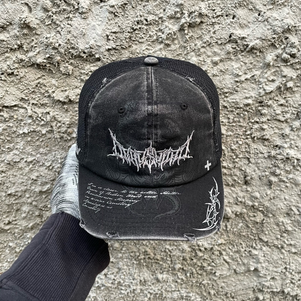 Topi Cap Trucker Gozeal X Deadsquad - Tyran New Original