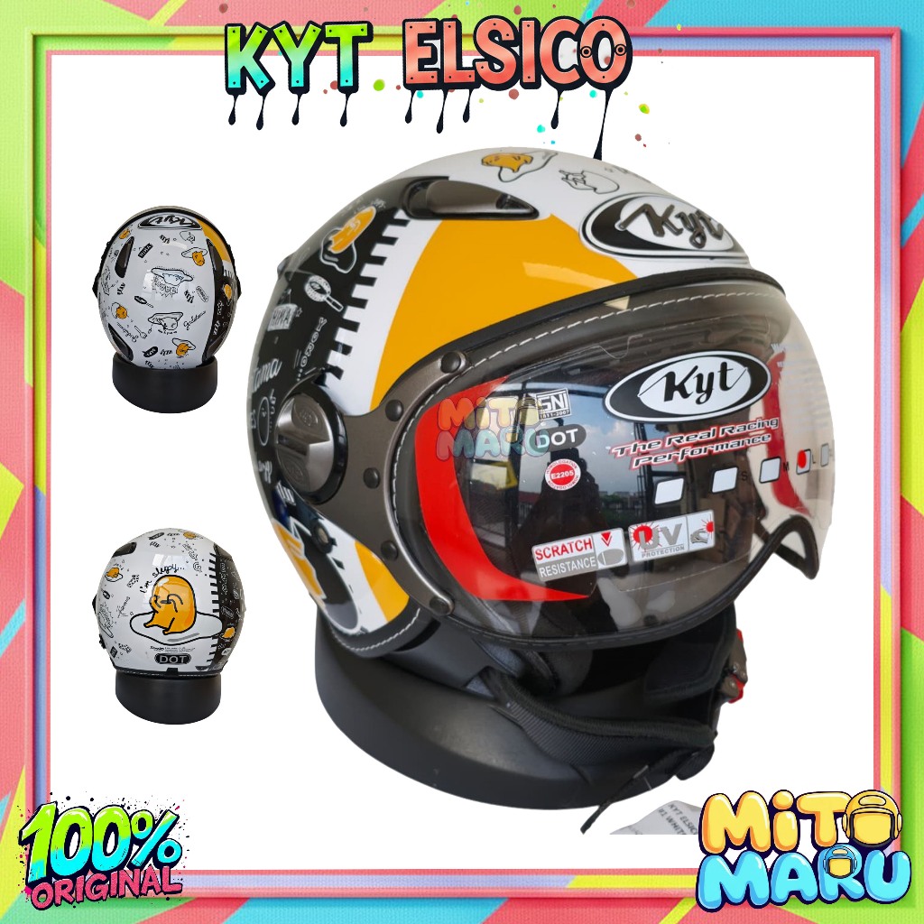 HELM KYT ELSICO GUDETAMA ORIGINAL