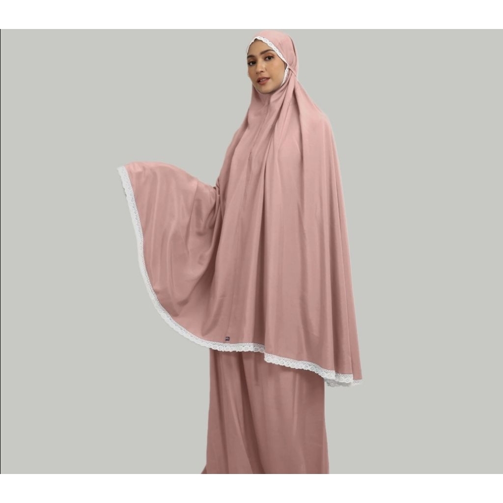 [Best Seller] Mukena Viral plisket sutra