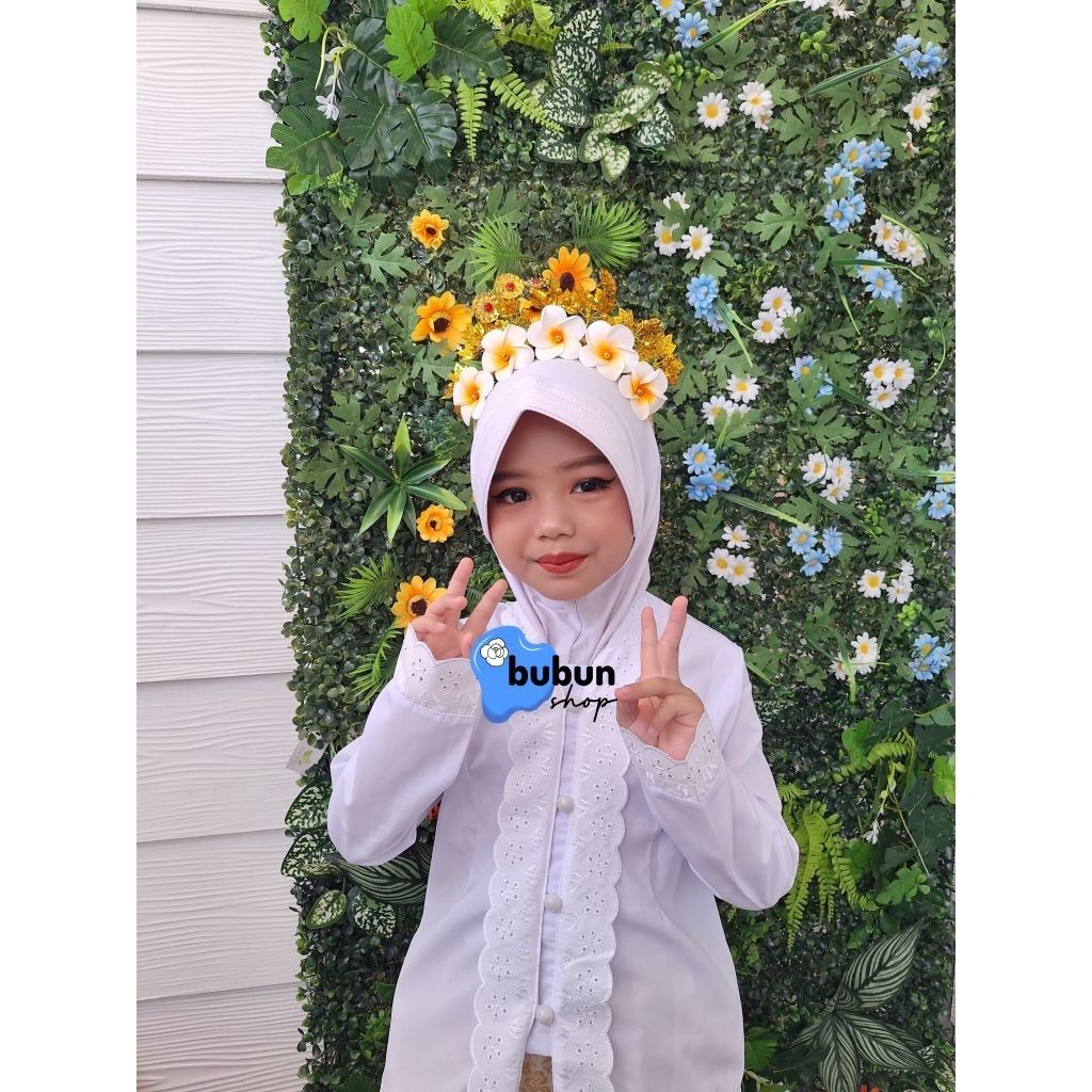 bando mahkota bunga/ mahkota tari adat/ aksesoris kepala