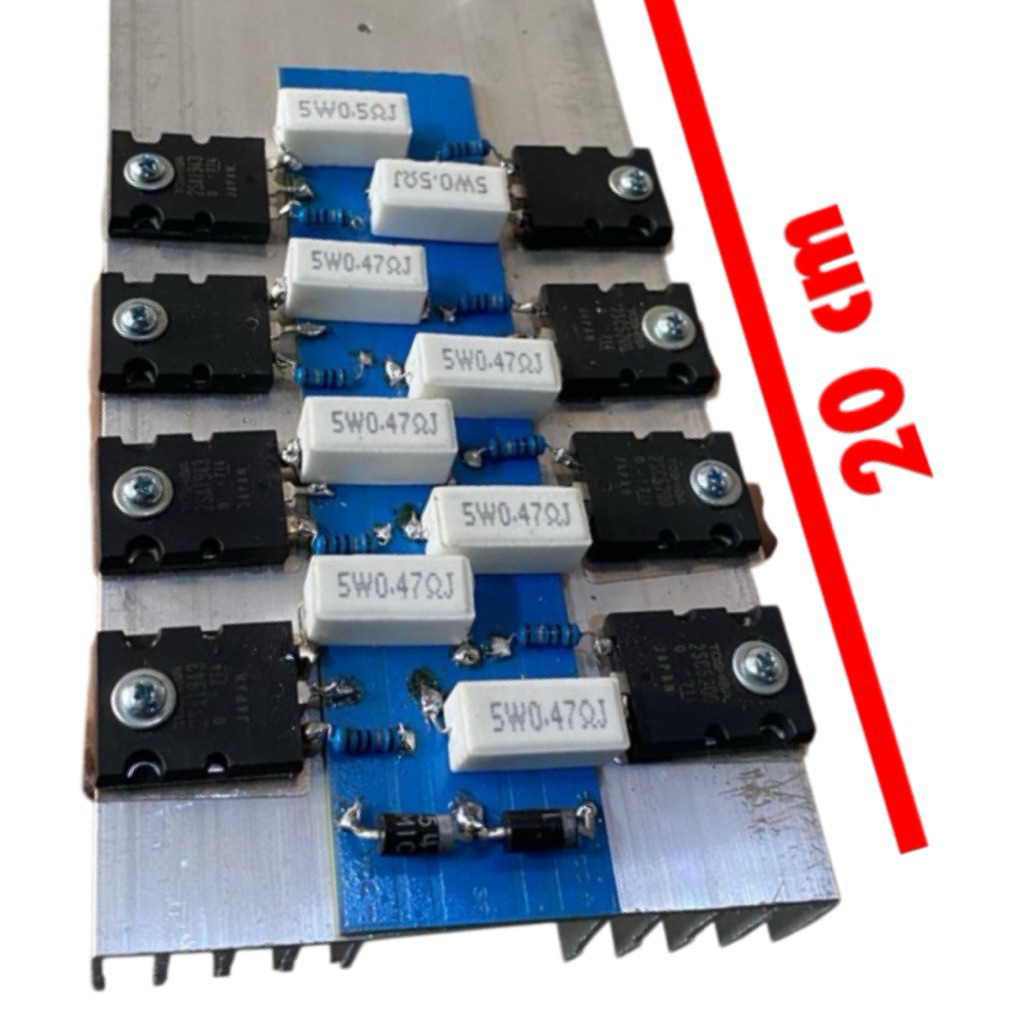 2/3/4/ transistor final thosiba+heatsink siap pakai