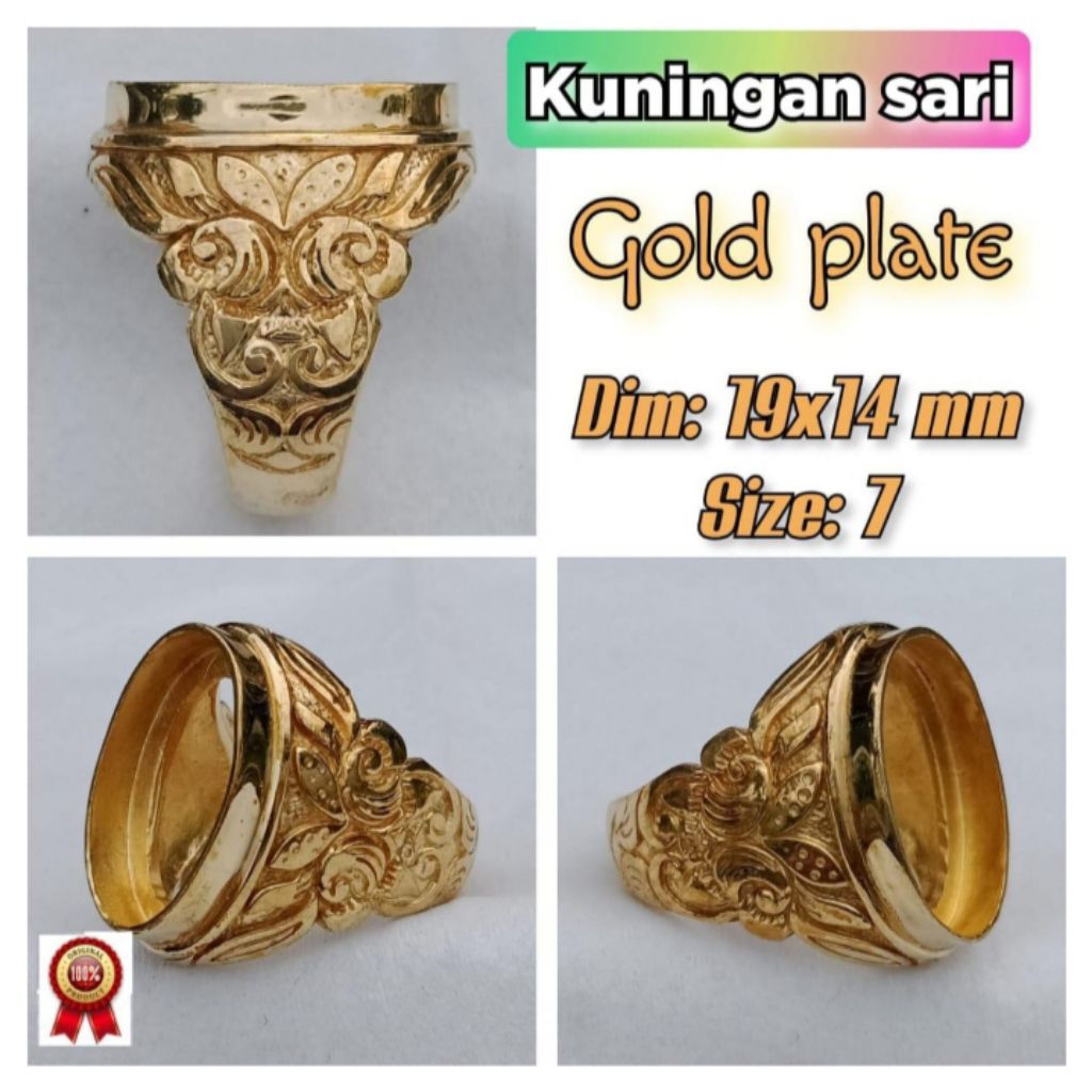 Emban batu akik dan permata Kuningan sari.44