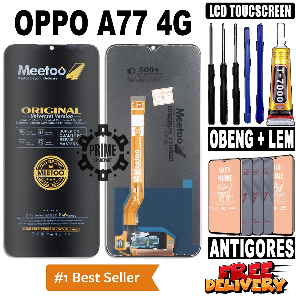 LCD OPPO A77 4G ORIGINAL MEETOO LCD TOUCHSCREEN OPPO A77 4G FULLSET