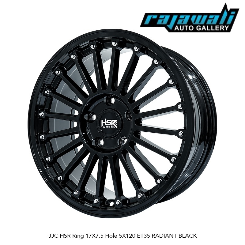 JUAL VELG MOBIL HSR R17 BUAT MOBIL BMW SERI 3 TIPE JJC HSR RING 17 LEBAR 7,5 RATA