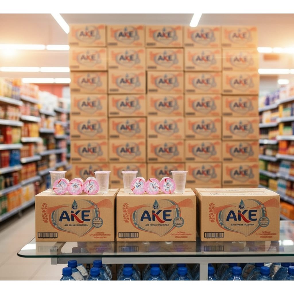 AKE GELAS BOTOL AIR MINERAL