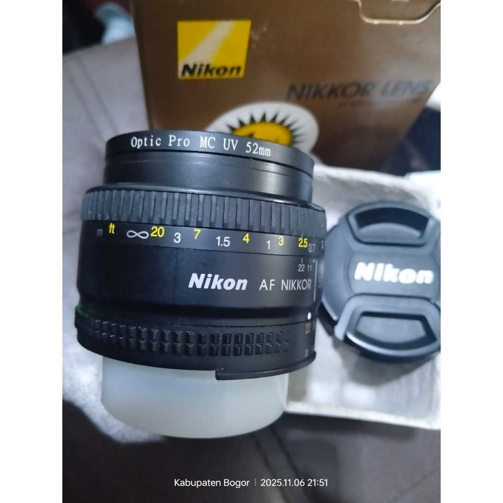 Nikon AF Nikkor 50mm f/1.8D