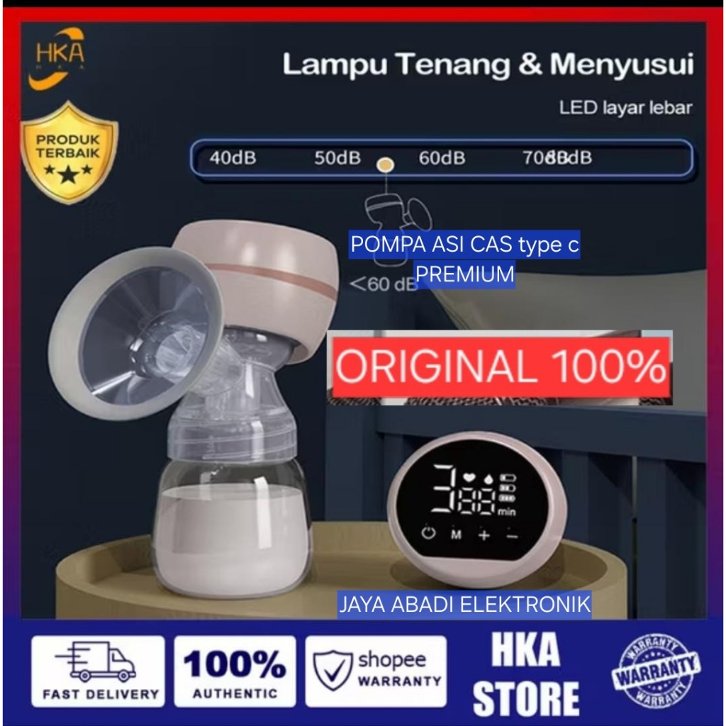 H58 USB C BPA FREE BOTOL MESIN POMPA SUSU PUMP WEARABLE Kantong FOOD GRADE Asi ORI 100% host machine