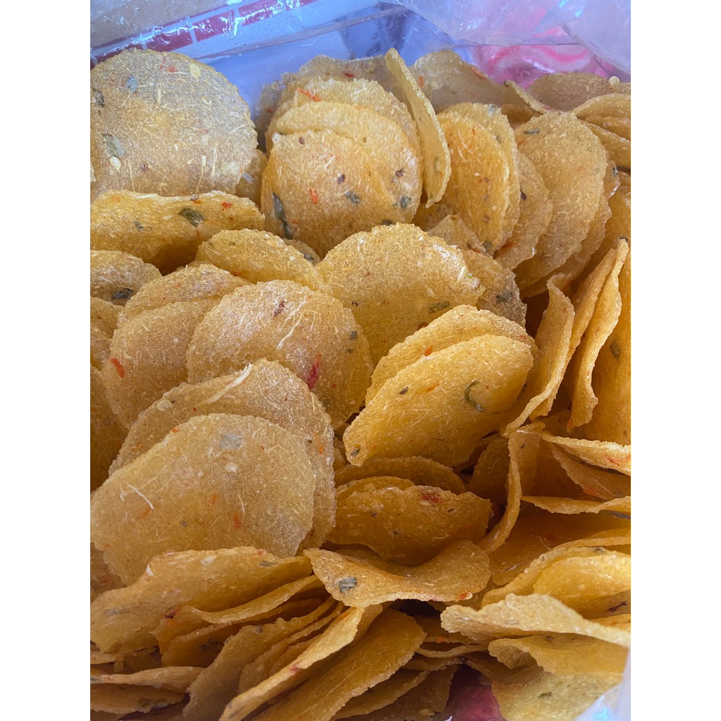 KRUPUK SERMIER/Krupuk ketela/Sermier pedas gurih