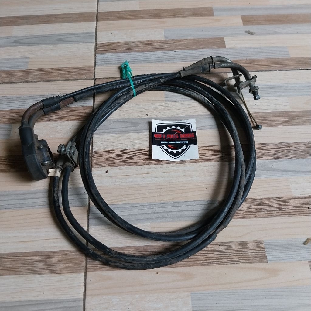 KABEL GAS TALI GAS SET VARIO 125/150 LED OLD ORI SECOND