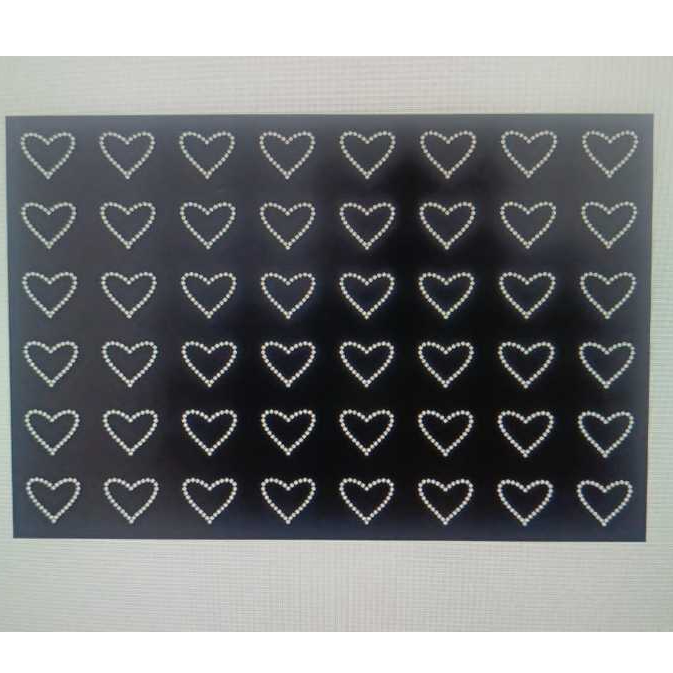 [10 PCS] MOTE GOSOK MOTE PRESS PAYET PRESS MOTIF PITA