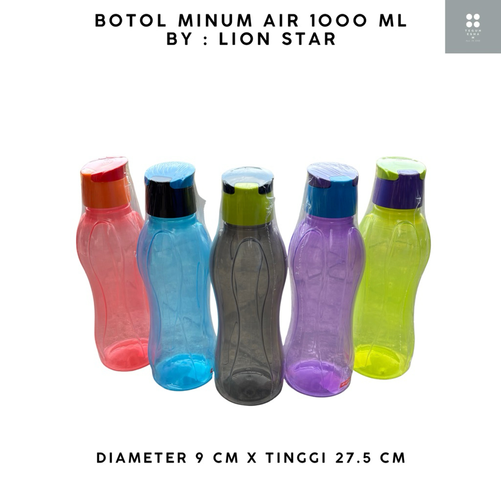 Lion star - Free bubble BOTOL AIR REGEN 1000 ML LS / BOTOL MINUM 1000 ML LION STAR