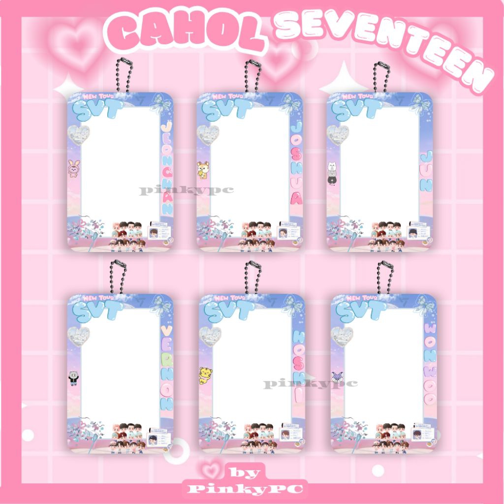 CAHOL SEVENTEEN AKRILIK/ PHOTOCARD HOLDER SEVENTEEN