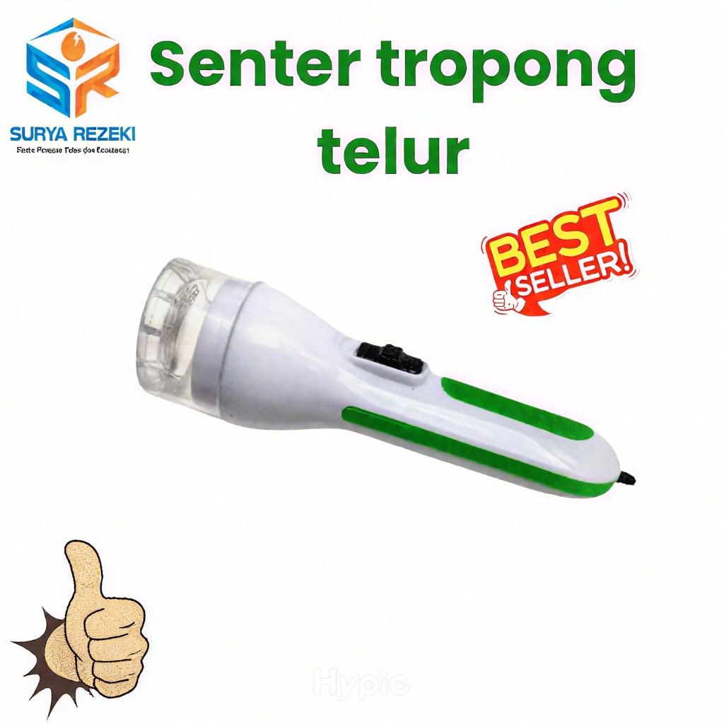 senter teropong telur senter