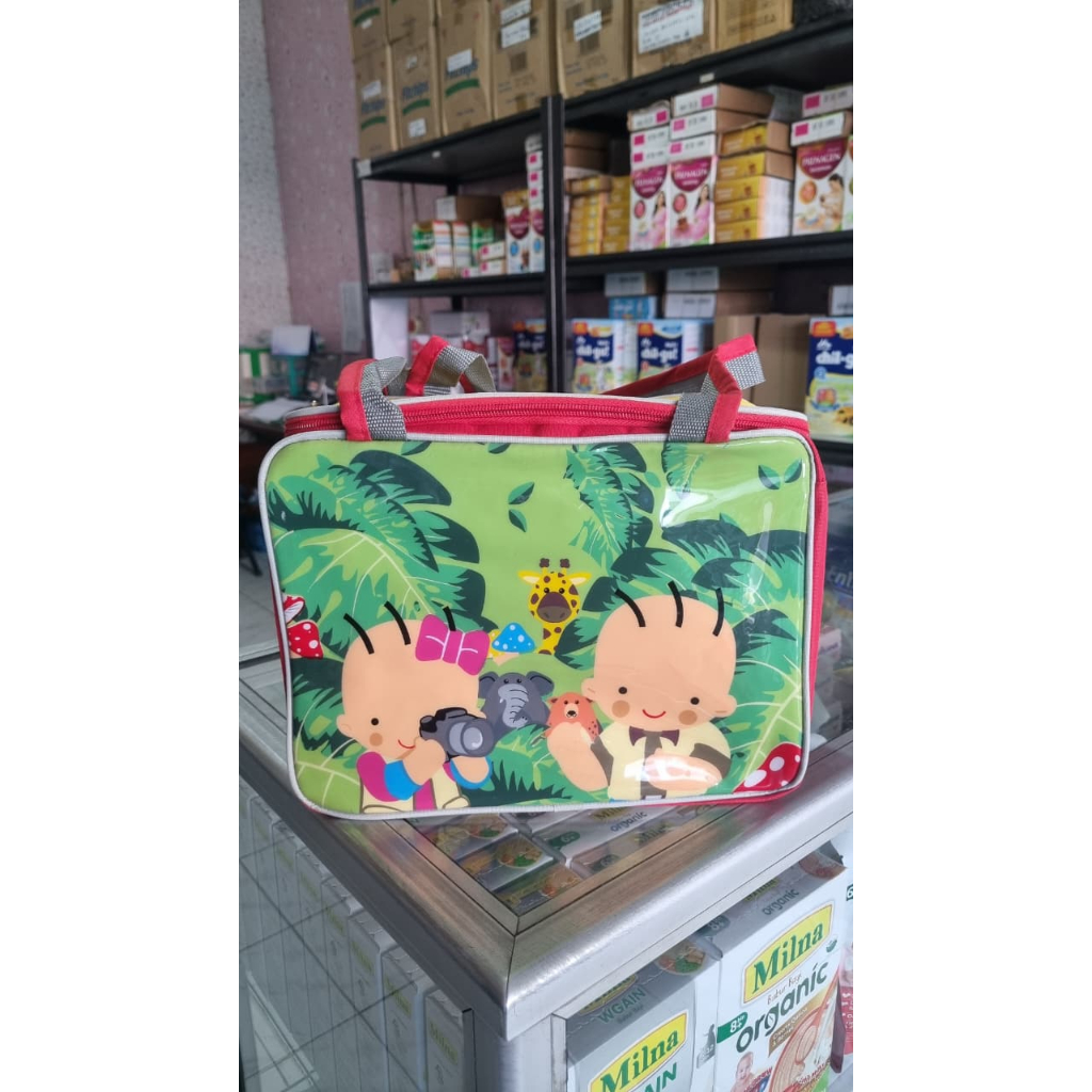 TAS BEKAL MORINAGA UK 27,5 x 11.5 x 21 cm/ POUCH MAKE UP PRENAGEN
