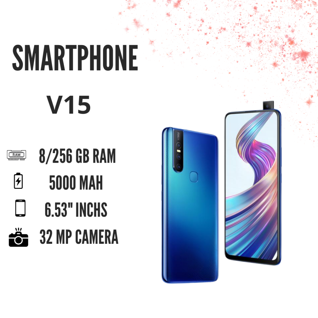 HP SMARTPHONE VIVO V15 4G RAM 8/256GB FULLSET GARANSI 1 TAHUN BISA COD GRATIS ONGKIR