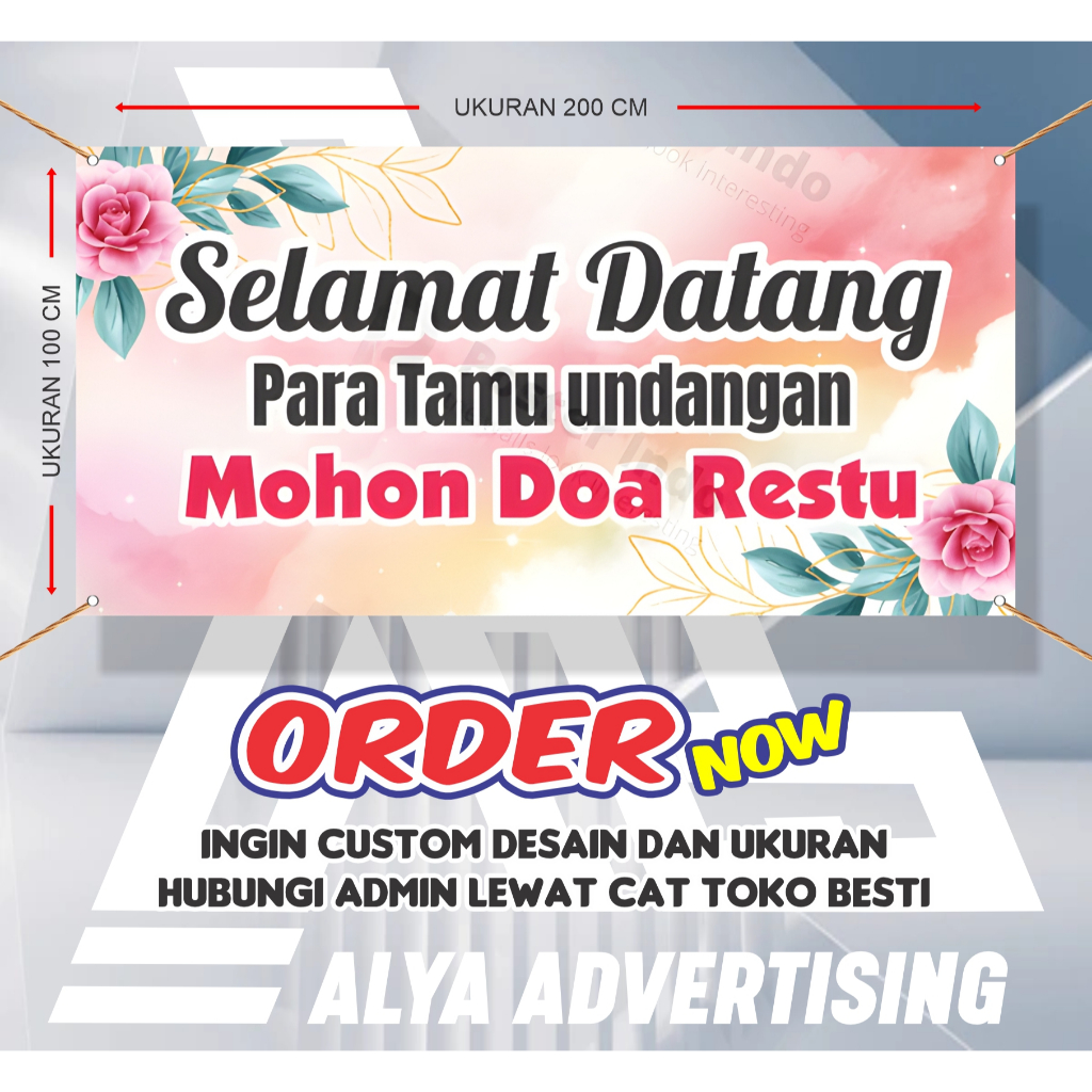 JDM Project - Banner Selamat Datang Para Tamu New Version