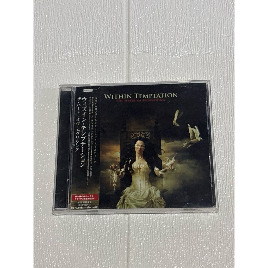 CD ALBUM WITHIN TEMPTATION THE HEART OF EVERYTHING ORIGINAL