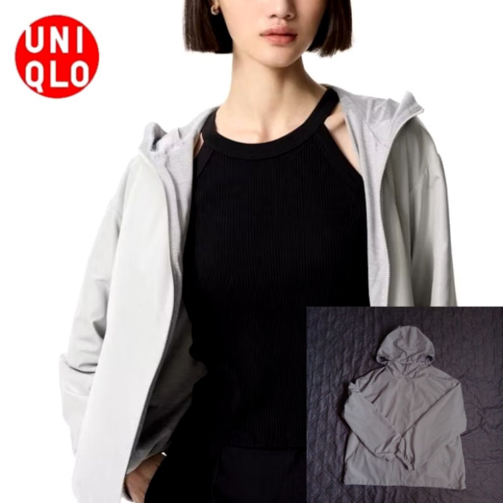 Preloved Reversible Jaket Uniqlo