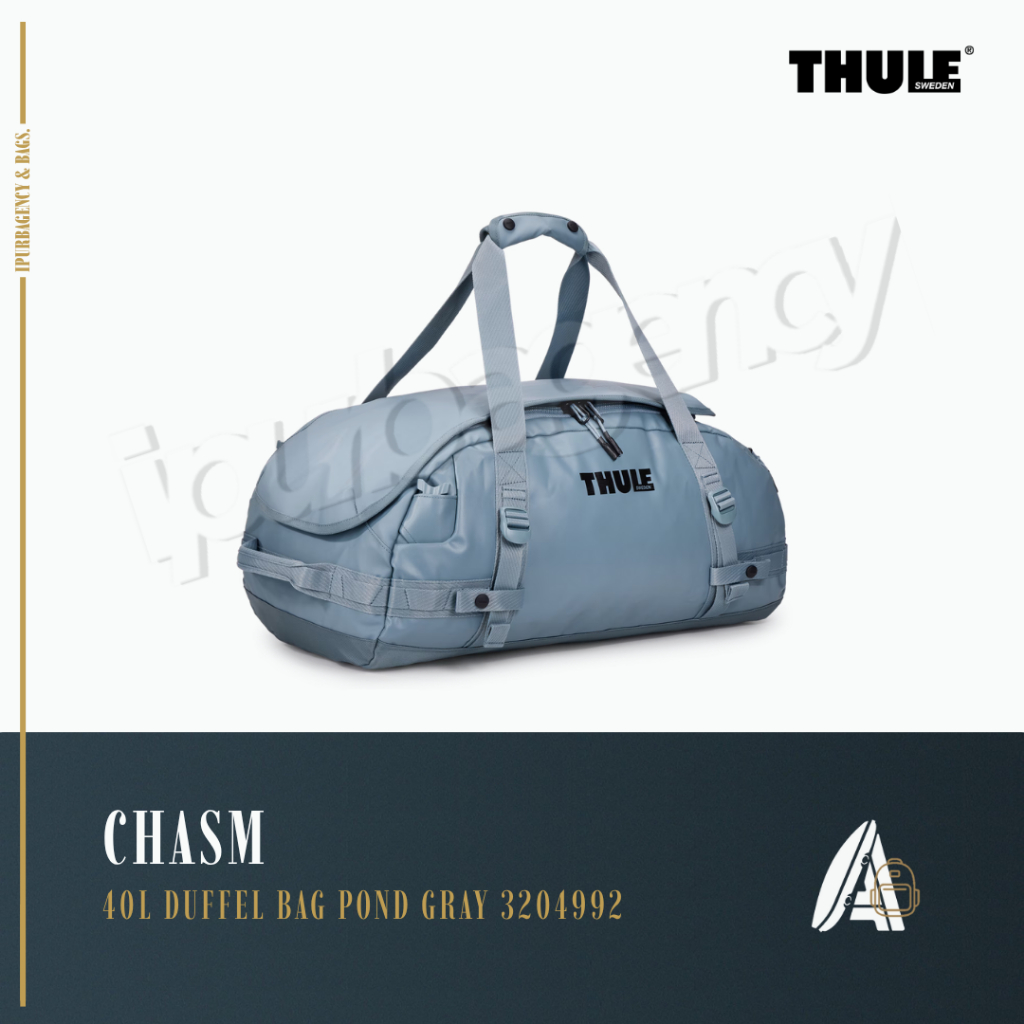 Thule Chasm (40L) Duffel Bag - Pond Gray 3204992