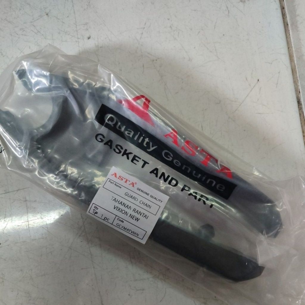 KARET TAHANAN RANTAI MOTOR YAMAHA VIXION NEW ORIGINAL ASTA