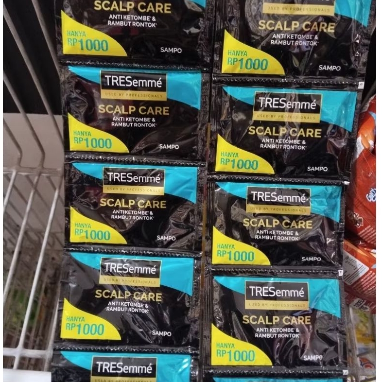 sampo TRESemme renceng isi 12sachet