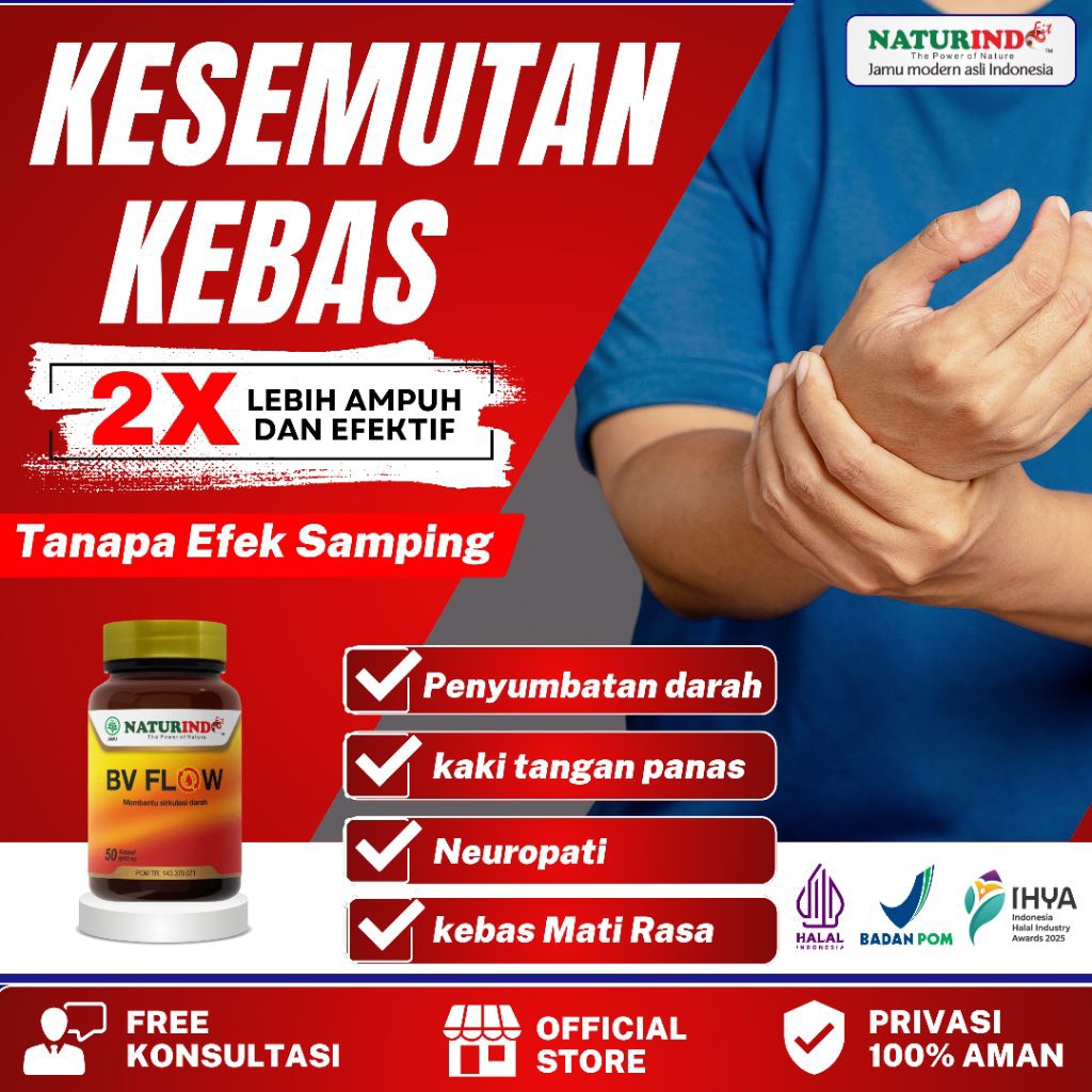 Obat Kesemutan Neuropati Kebas Kaki Panas Perifer Diabetik Herbal Ampuh BPOM