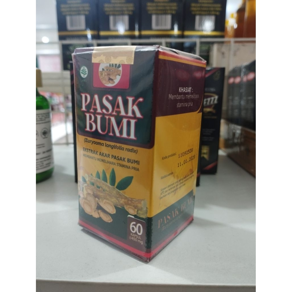 Kapsul Pasak Bumi kesehatan seksual Original isi 60kapsul Tazakka