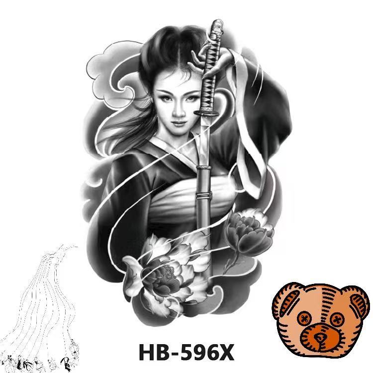 Tattoo Temporer Motif Wanita Tahan Lama Anti Air / Tato Temporer Tahan Lama