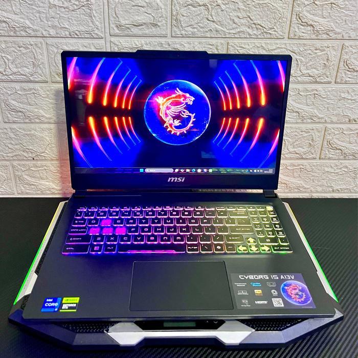 MSI CYBORG 15 i7 13620H RTX 4060 16 GB DDR5 1 TB SSD GARANSI RESMI