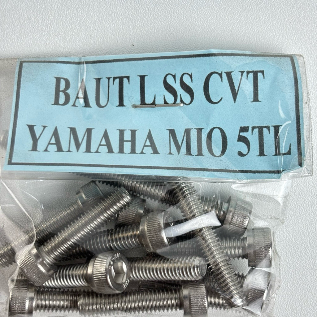 baut L stainless CVT Yamaha MIO SPORTY 5TL OLD