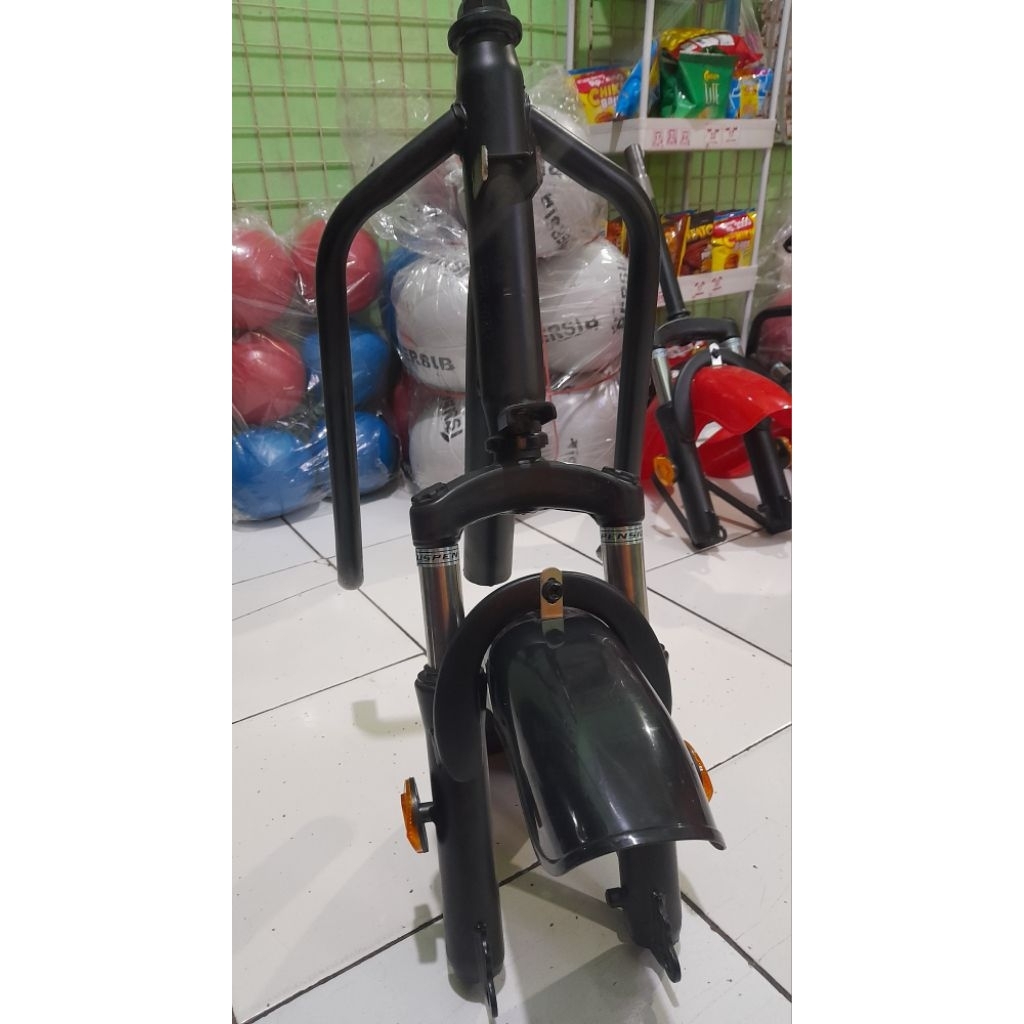 shock depan sepeda listrik original goda/uwinfly/universal