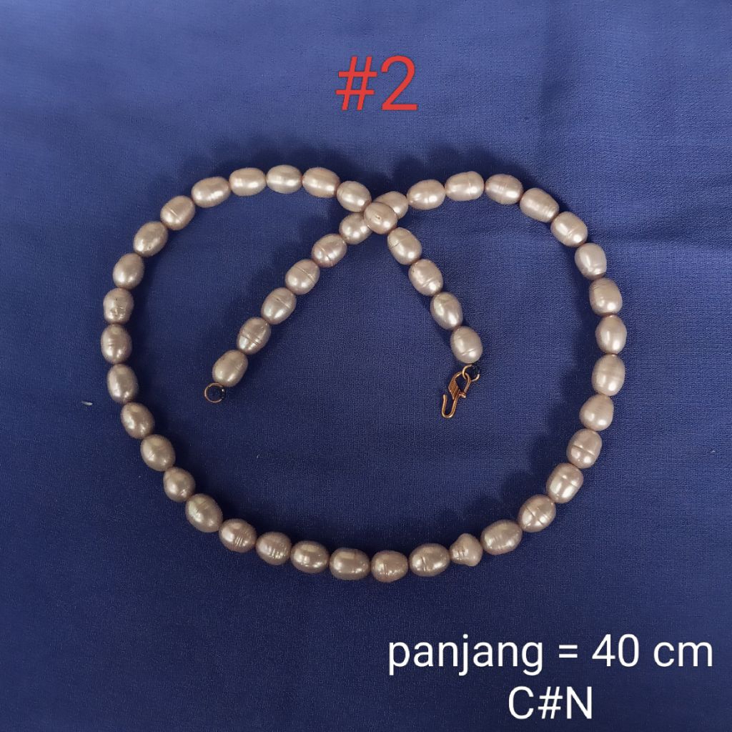 kalung natural mutiara #2