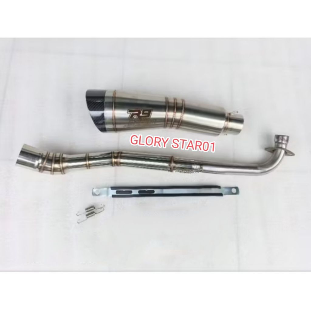 KNALPOT RACING R9 H2 JUPITER Z SUPRA 110 125 VEGA BLADE KARISMA REVO BLADE SMASH LEGENDA ASTREA GRAN