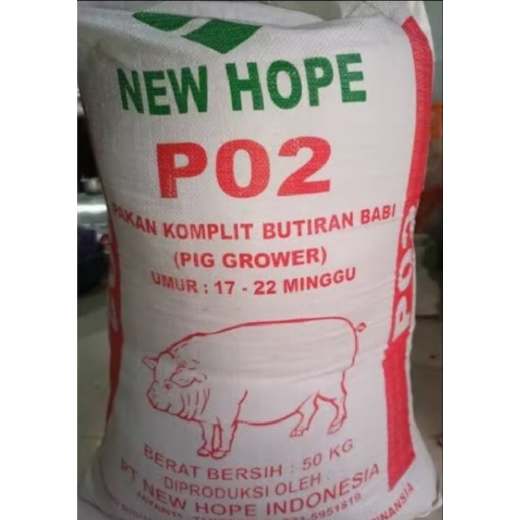 pur babi new hope po2 kemasan 9kg