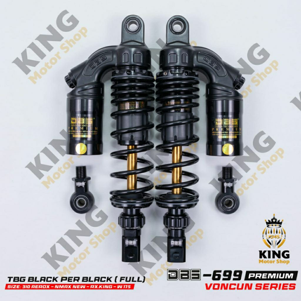 Shock tabung DBS 699 SERIES AEROX - NMAX - PCX - JUPITER - RX KING - SUPRA SHOCK TABUNG DBS DOBLE KL