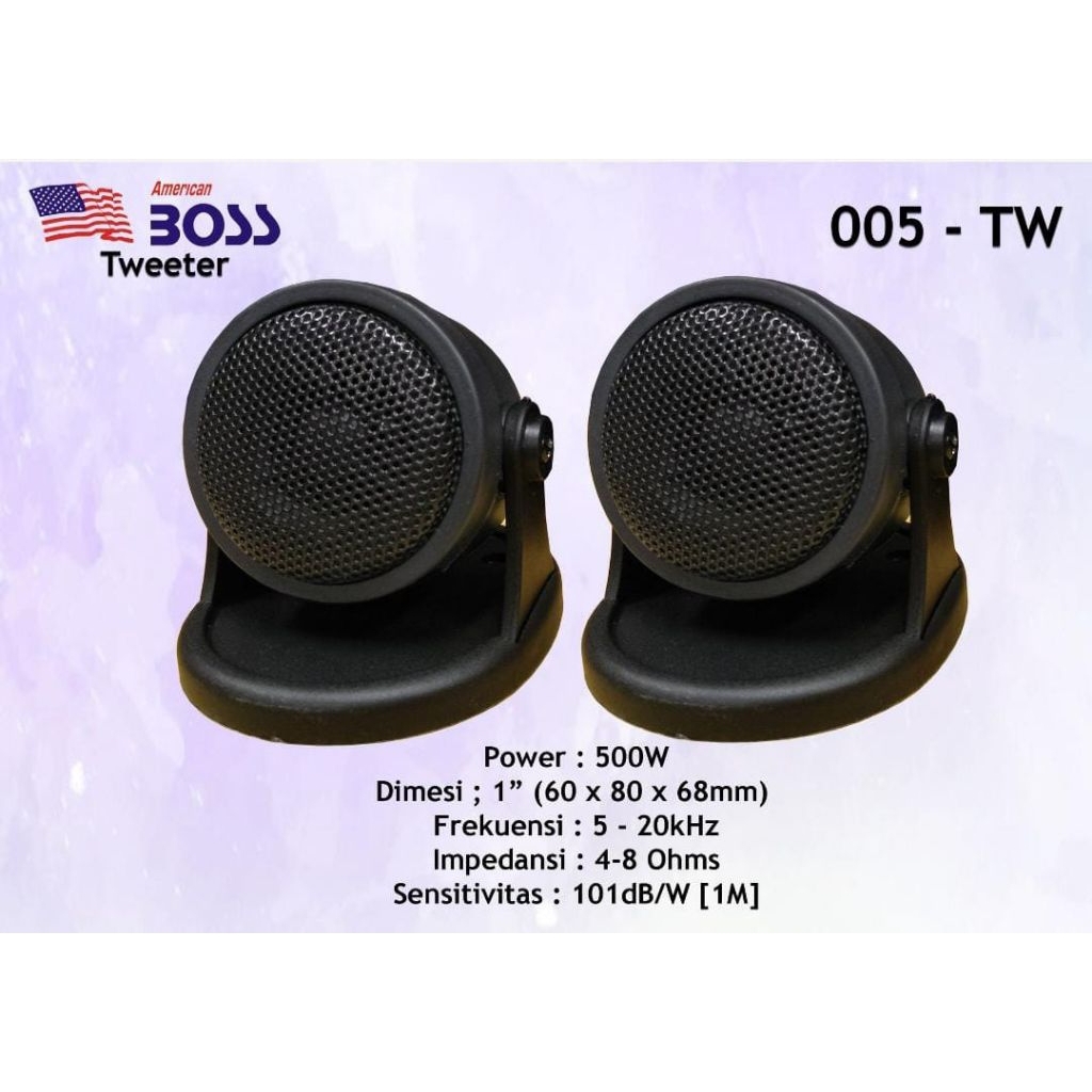 TWEETER MOBIL AMERICAN BOSS ABS 005 PIEZO TWEETER