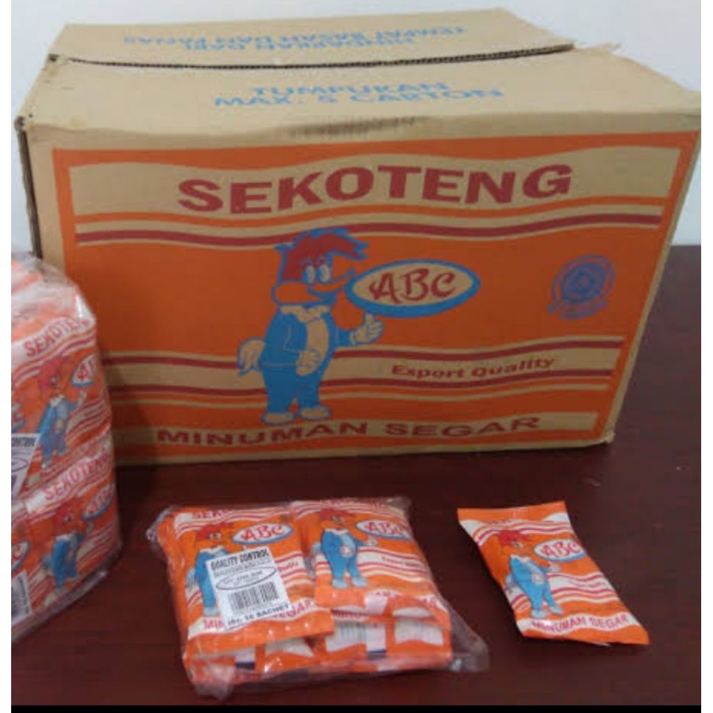 (500 sachet) Sekoteng ABC Minuman Jahe Instan 1 Karton