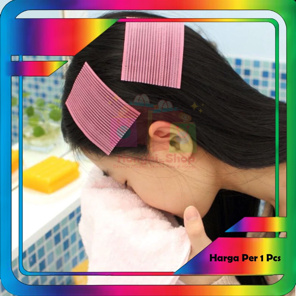 Jepit Poni Magic Hair Penahan Poni Rambut Jepitan Rambut Bando Poni Hair Velcro Jepit Poni Magic Hai