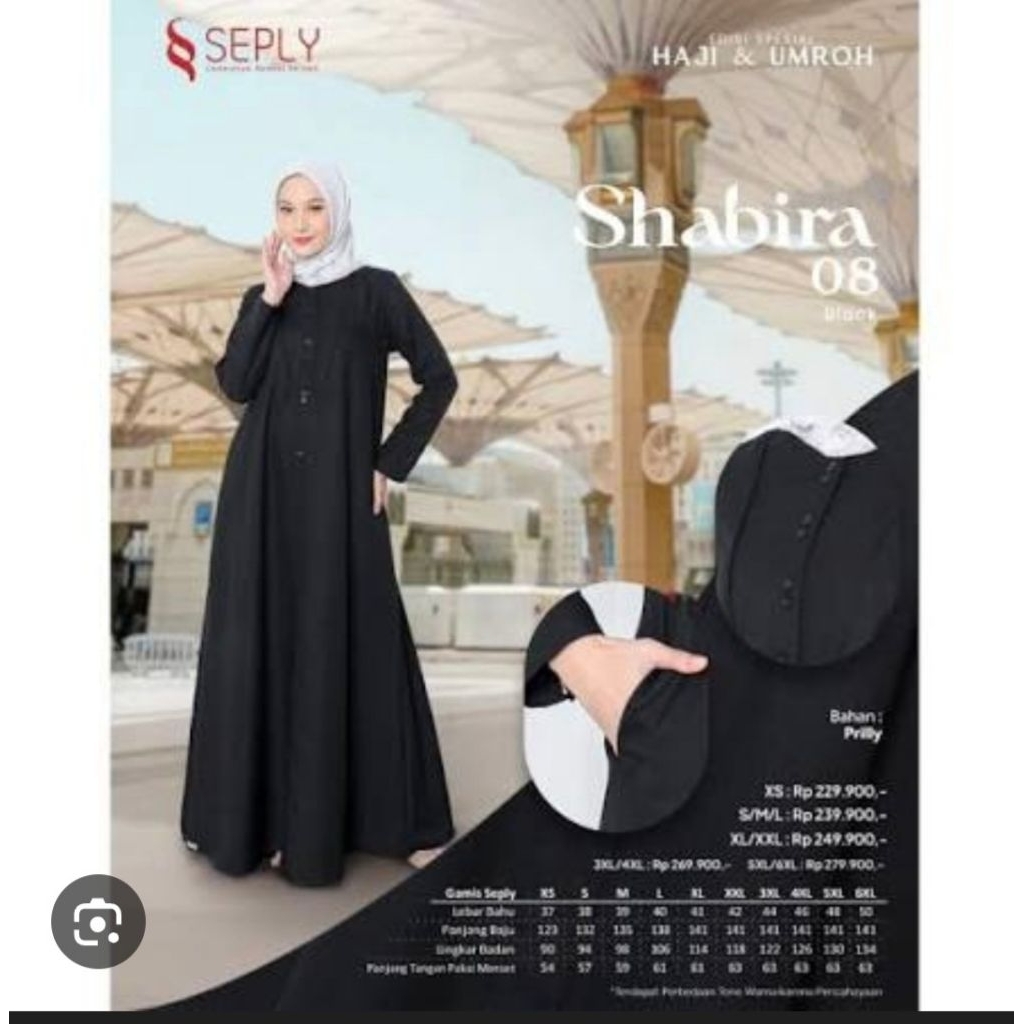 shabira 08 gamis seply promo