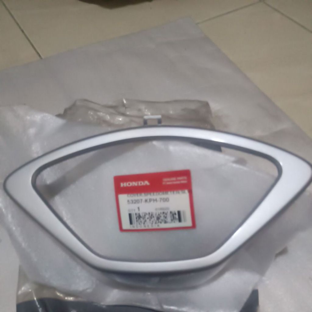 cover speedometer Honda SUPRAX125 original kode part 53207-KPH-700