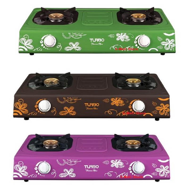 TURBO Kompor Gas 2 Tungku GS2077