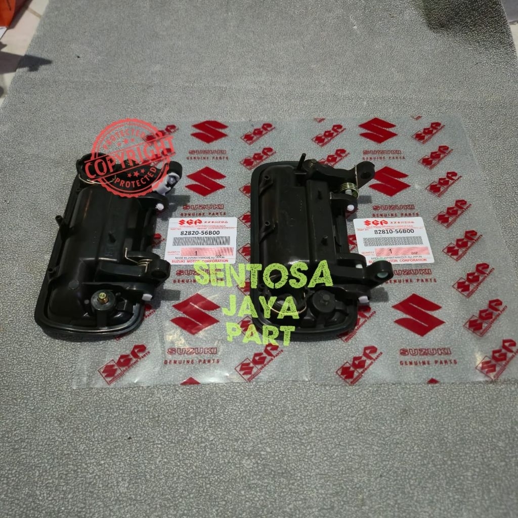 Hadle luar grand vitara 1set kiri kanan- handel gagang pintu luar grand vitara 1set
