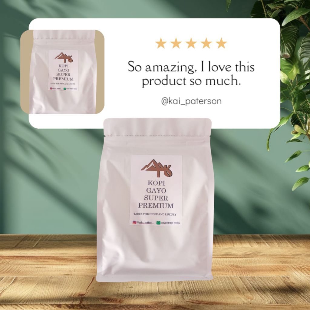 Kopi Gayo Super Premium 500gr