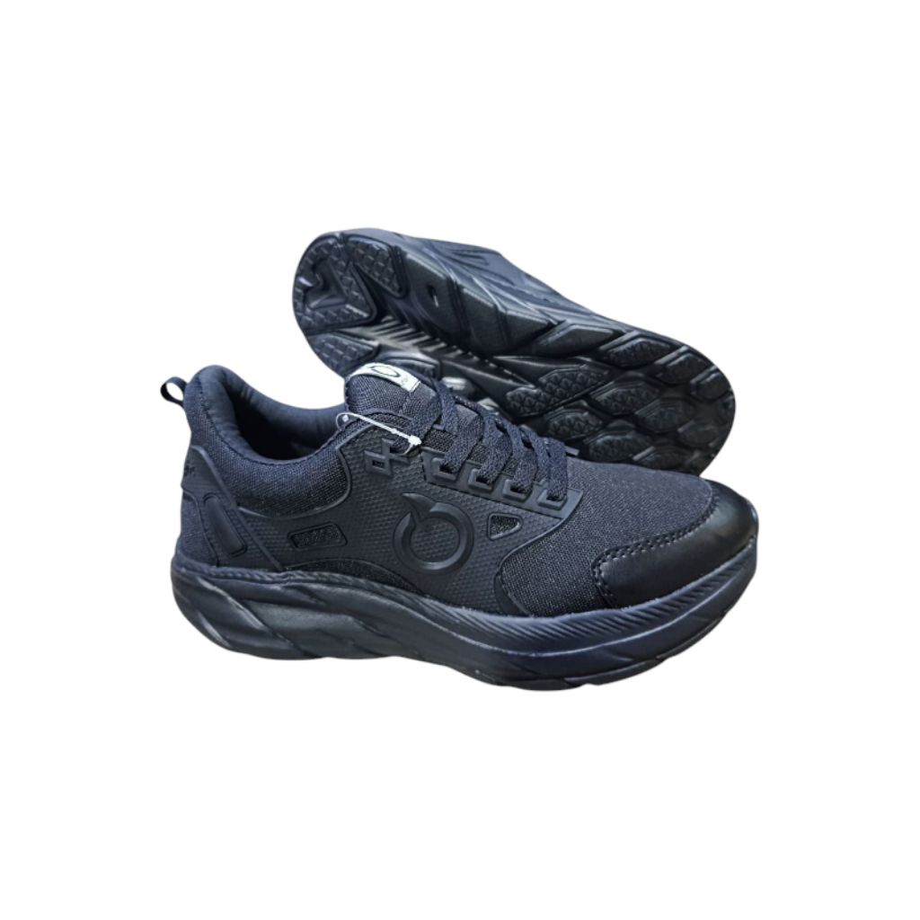 Sepatu Ortuseight tpr hitam polos wanita pria sepatu sekolah hitam Polos terbaru Sepatu kerja wanita