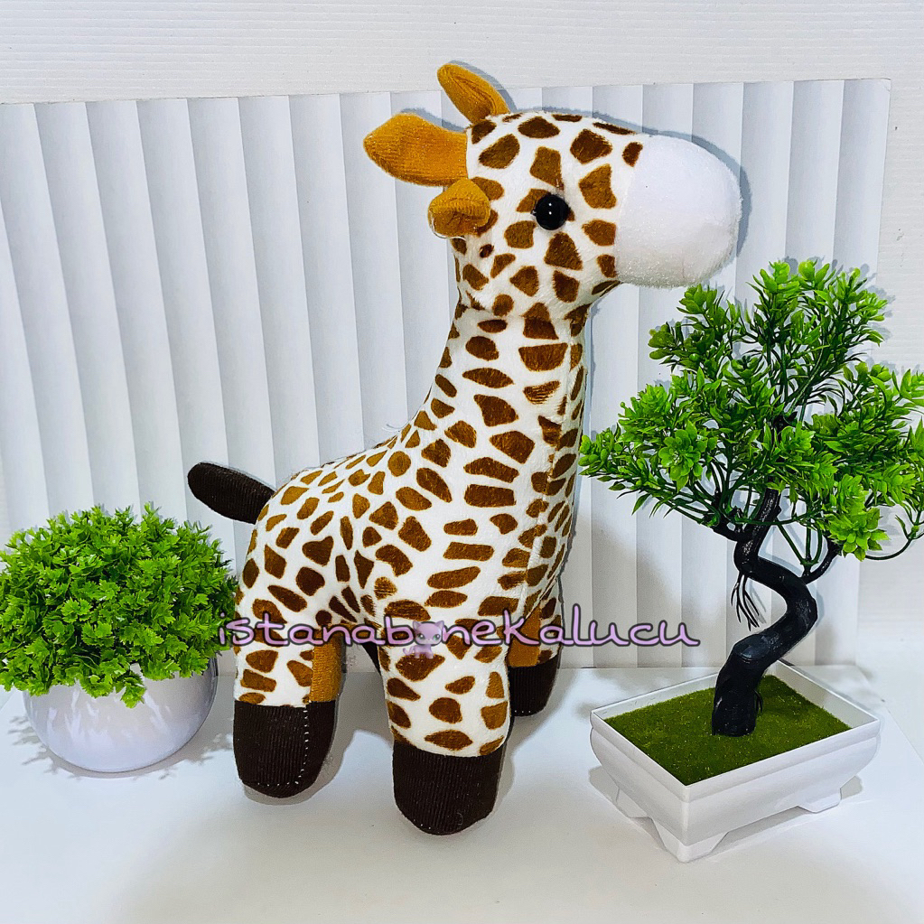 Boneka Jerapah Lucu Gemoy – Boneka Imut Lembut & Hadiah Spesial